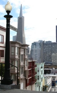 Scene in San Francisco
